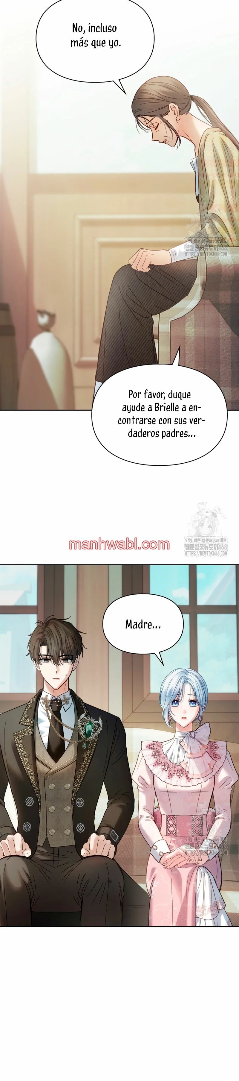 La bebé prisionera del castillo de invierno - Capítulo 53 manhwa