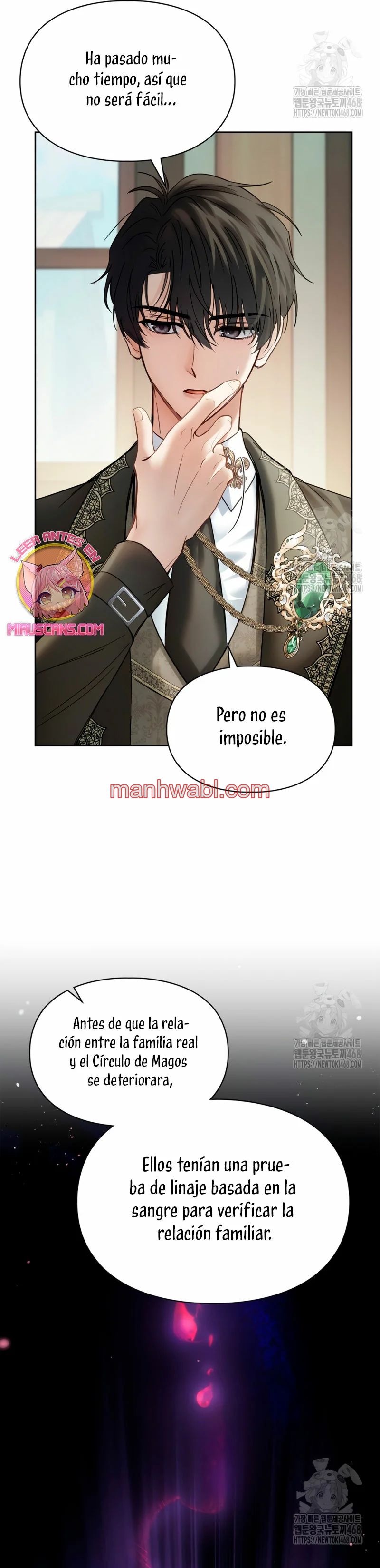 La bebé prisionera del castillo de invierno - Capítulo 53 manhwa