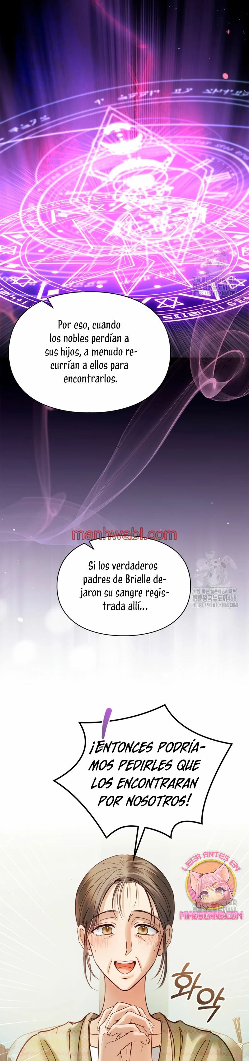 La bebé prisionera del castillo de invierno - Capítulo 53 manhwa