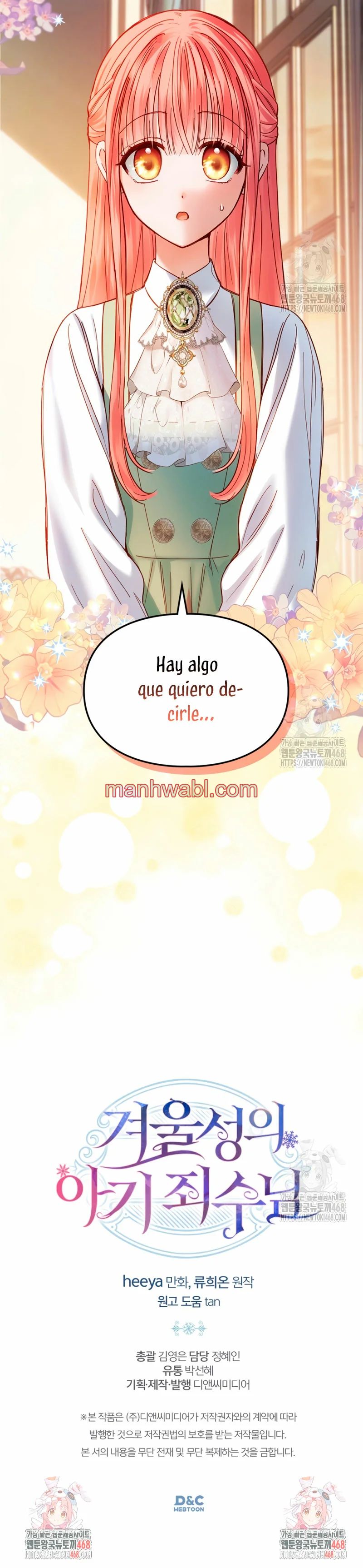 La bebé prisionera del castillo de invierno - Capítulo 53_3 manhwa