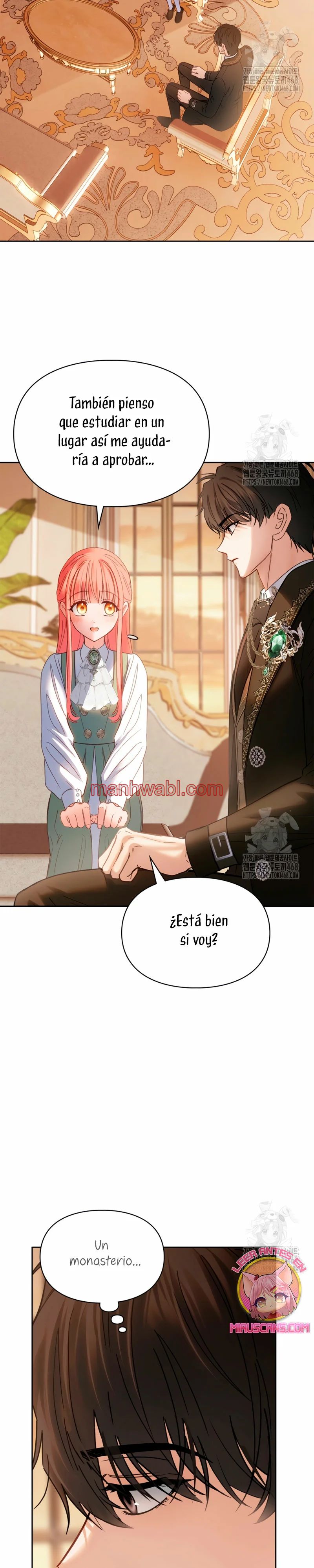 La bebé prisionera del castillo de invierno - Capítulo 54 manhwa