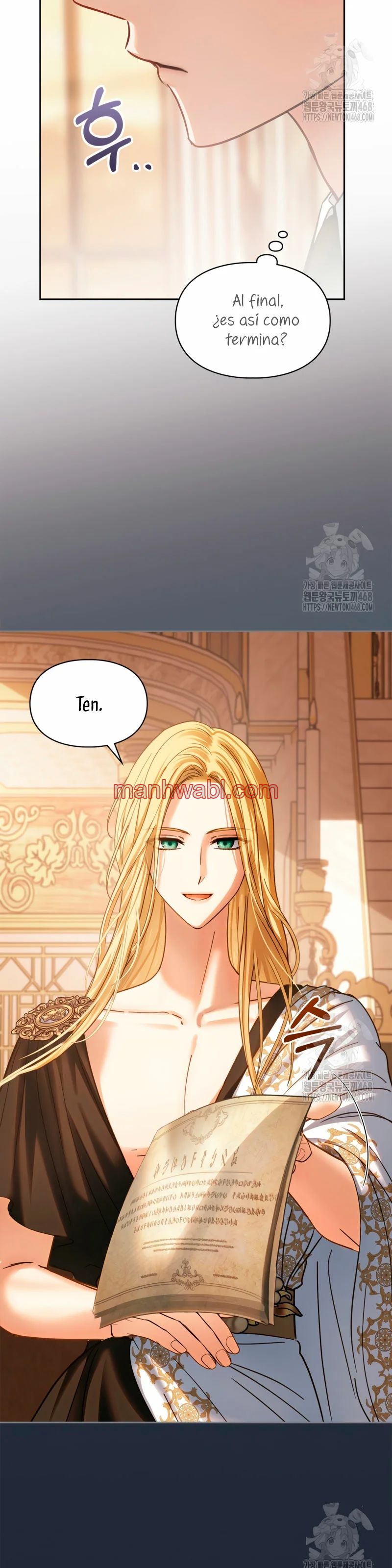 La bebé prisionera del castillo de invierno - Capítulo 54 manhwa