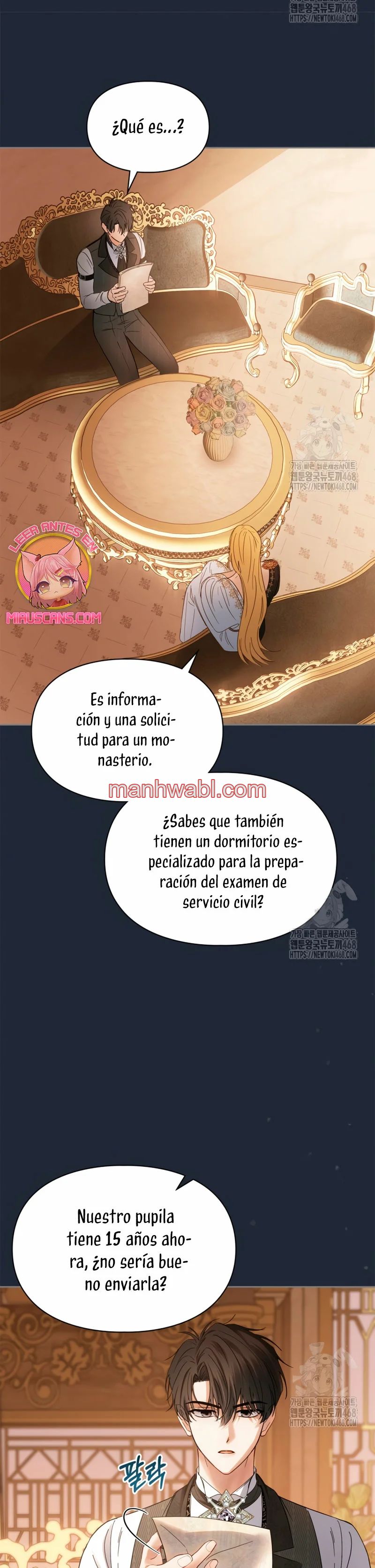 La bebé prisionera del castillo de invierno - Capítulo 54 manhwa