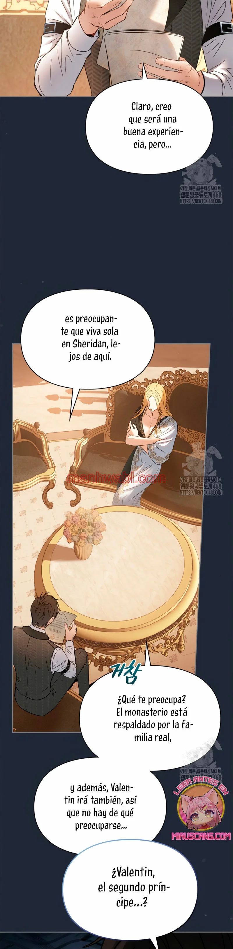 La bebé prisionera del castillo de invierno - Capítulo 54 manhwa