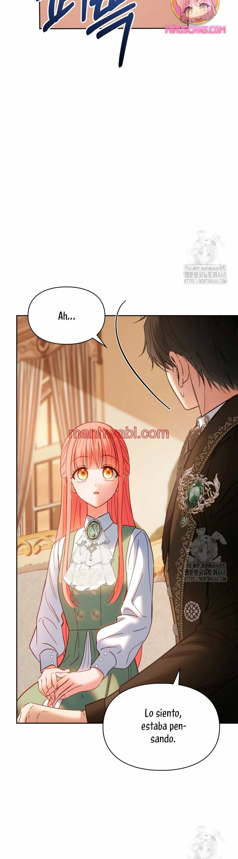 La bebé prisionera del castillo de invierno - Capítulo 54 manhwa