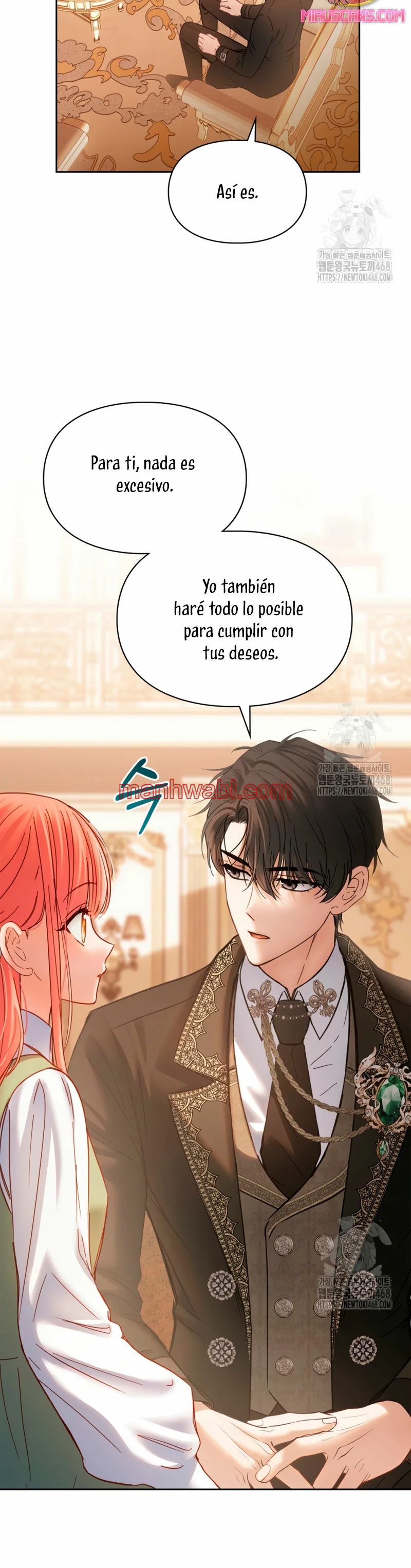 La bebé prisionera del castillo de invierno - Capítulo 54_2 manhwa