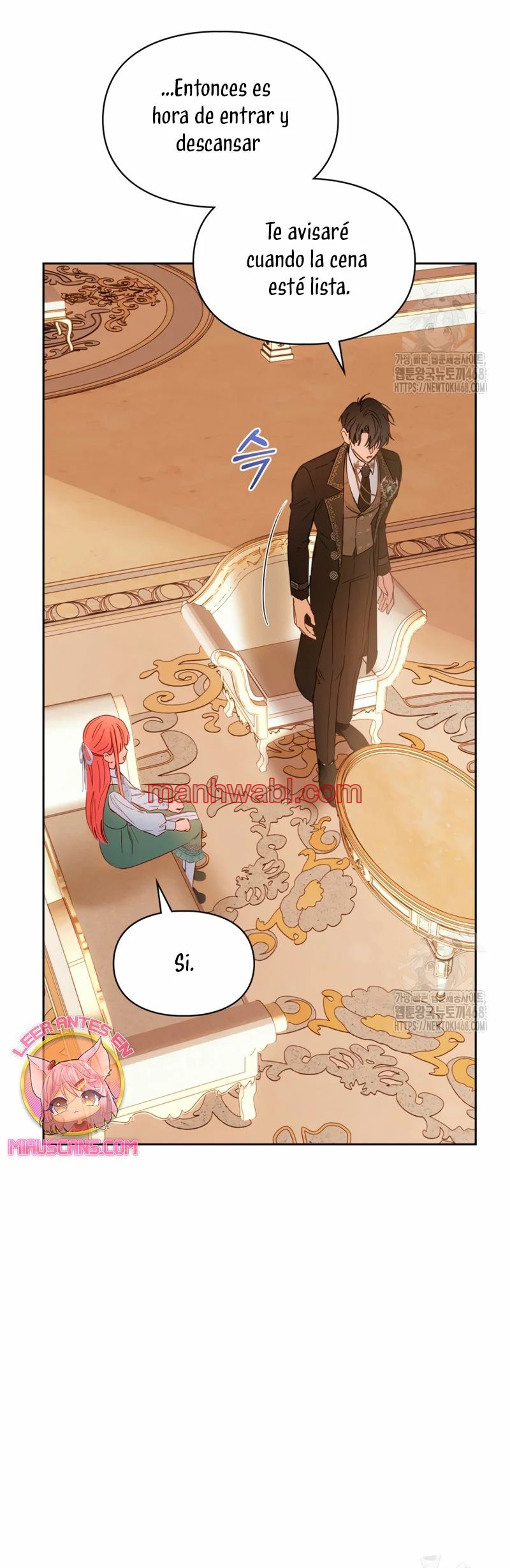 La bebé prisionera del castillo de invierno - Capítulo 54_2 manhwa