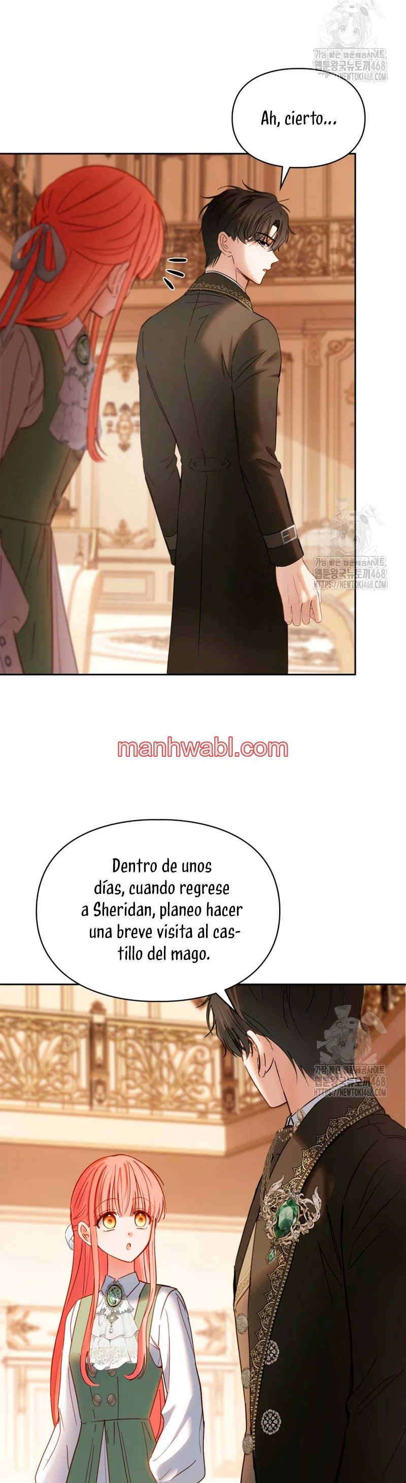 La bebé prisionera del castillo de invierno - Capítulo 54_2 manhwa