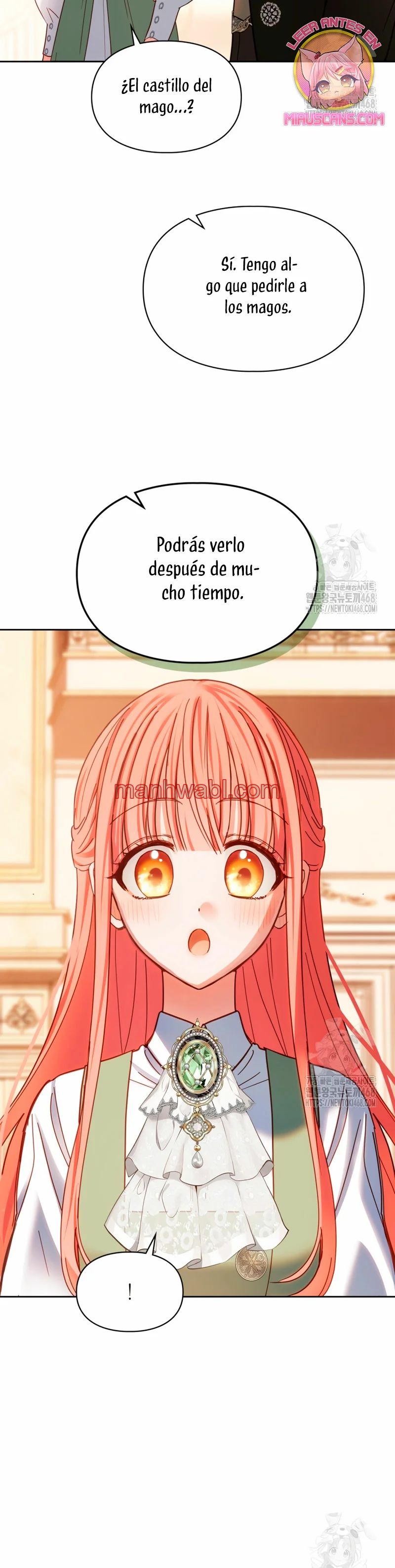 La bebé prisionera del castillo de invierno - Capítulo 54_2 manhwa