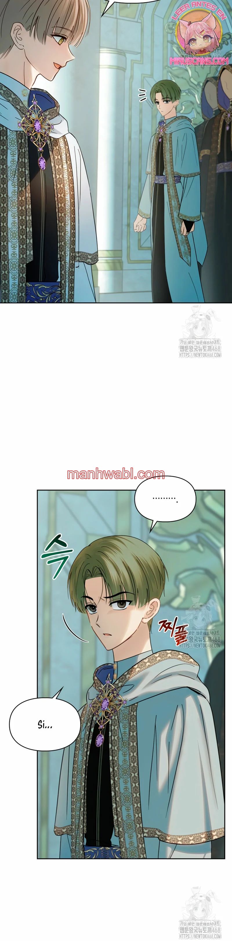 La bebé prisionera del castillo de invierno - Capítulo 54_2 manhwa