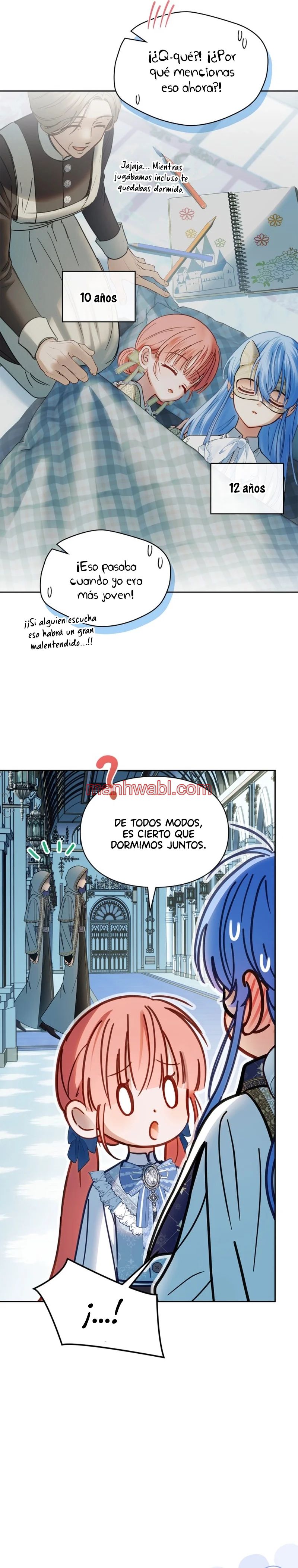 La bebé prisionera del castillo de invierno - Capítulo 55_2 manhwa