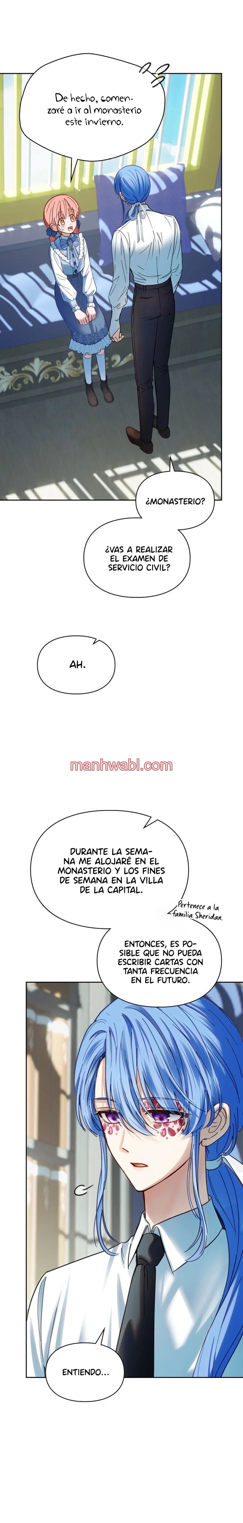 La bebé prisionera del castillo de invierno - Capítulo 55_3 manhwa