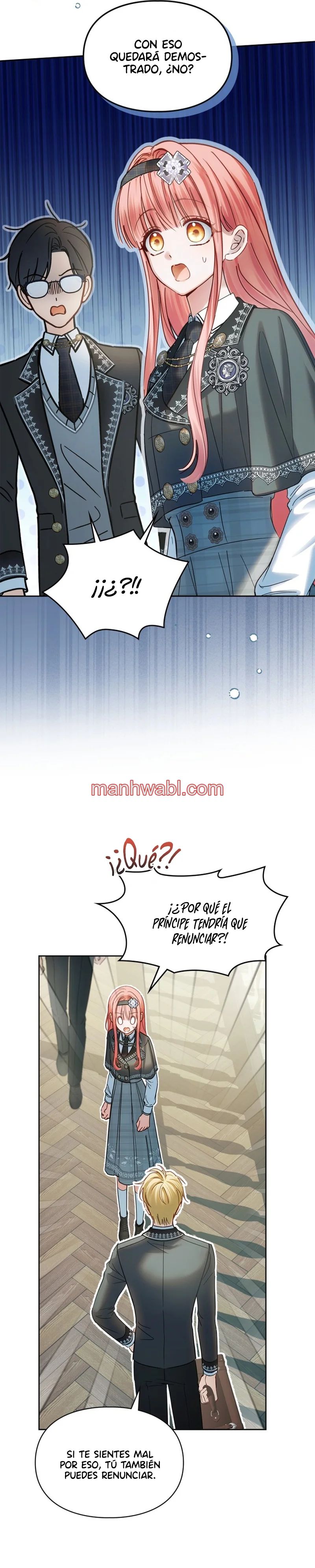 La bebé prisionera del castillo de invierno - Capítulo 57_2 manhwa