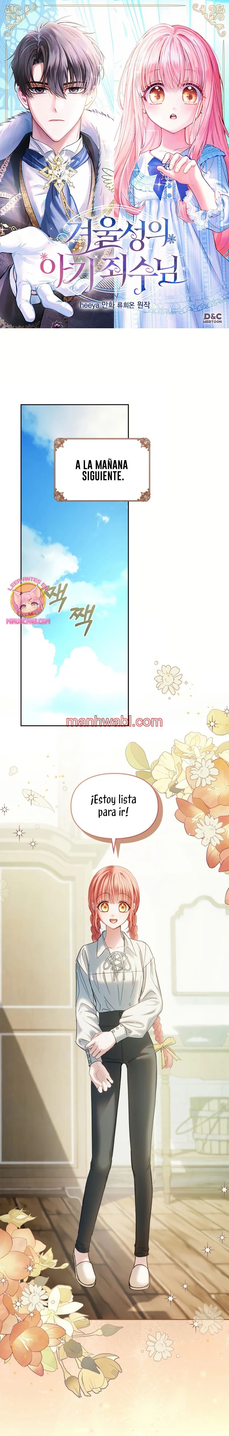 La bebé prisionera del castillo de invierno - Capítulo 58 manhwa