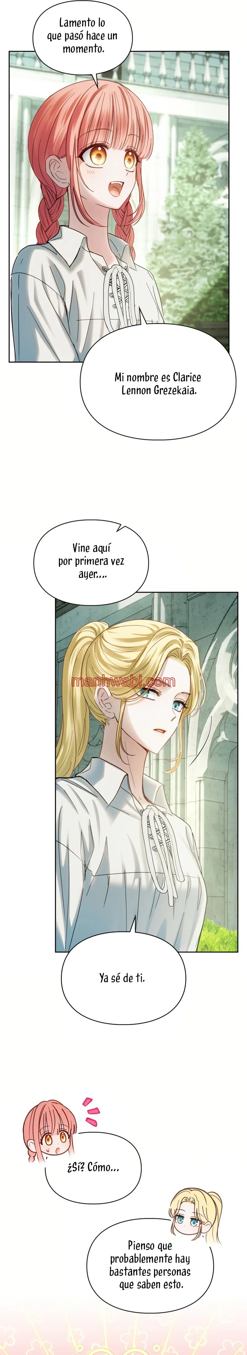 La bebé prisionera del castillo de invierno - Capítulo 58_2 manhwa