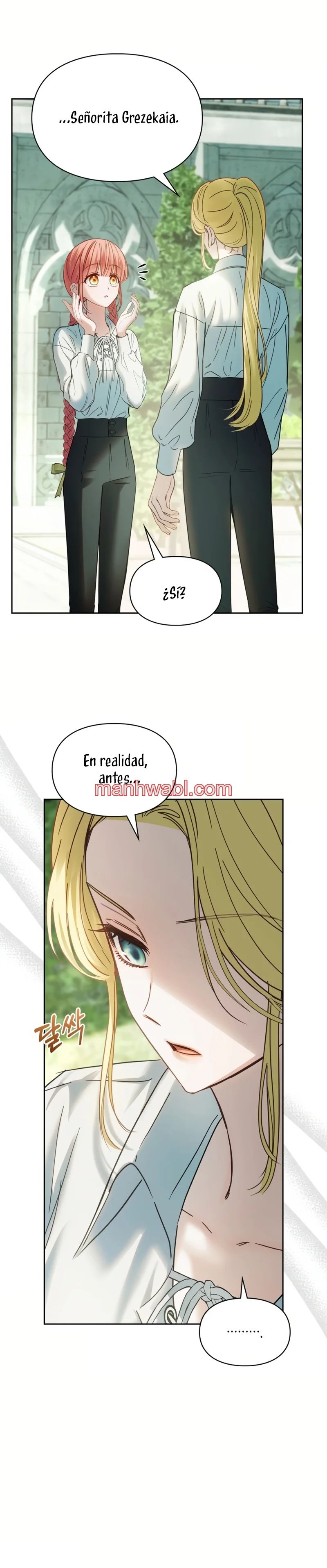 La bebé prisionera del castillo de invierno - Capítulo 58_2 manhwa