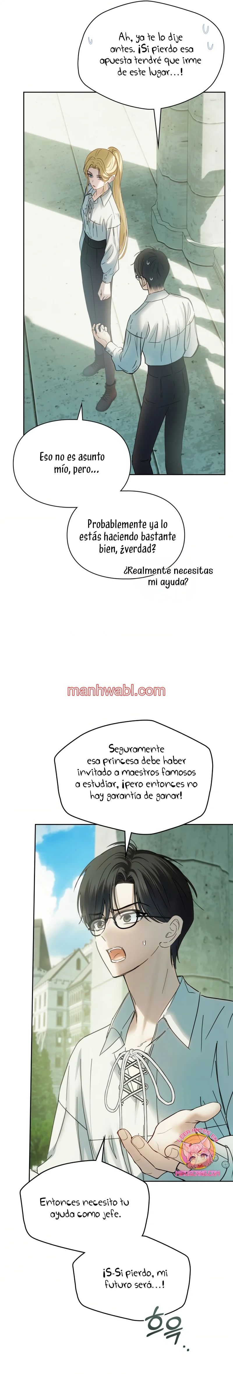 La bebé prisionera del castillo de invierno - Capítulo 58_3 manhwa