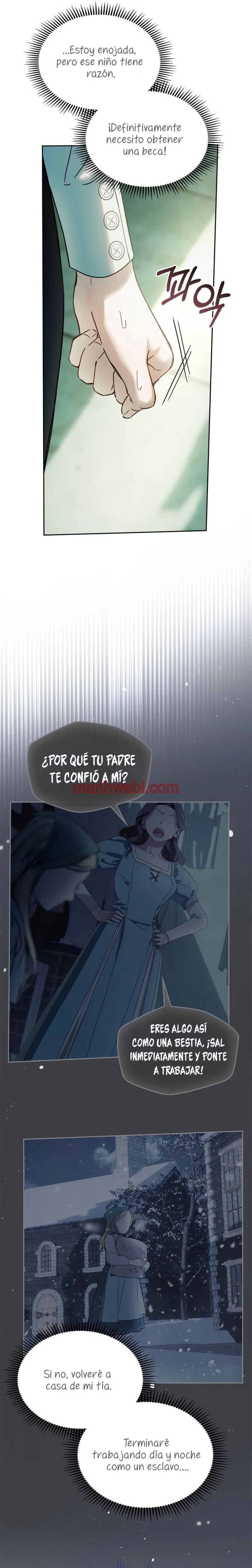 La bebé prisionera del castillo de invierno - Capítulo 58_3 manhwa