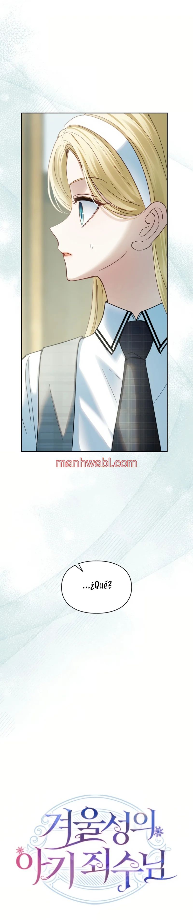 La bebé prisionera del castillo de invierno - Capítulo 59 manhwa