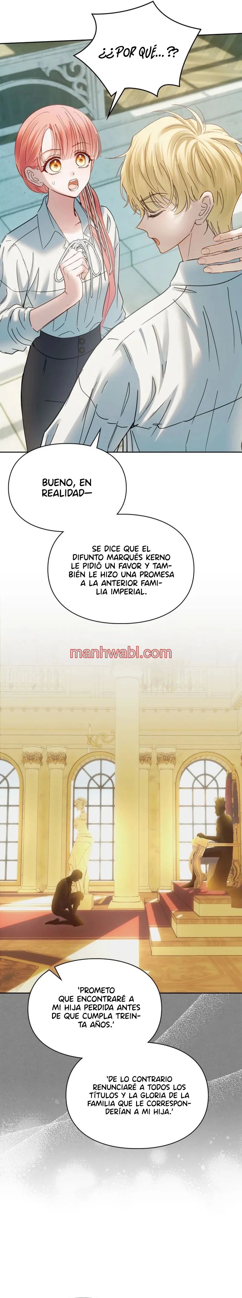 La bebé prisionera del castillo de invierno - Capítulo 61_3 manhwa