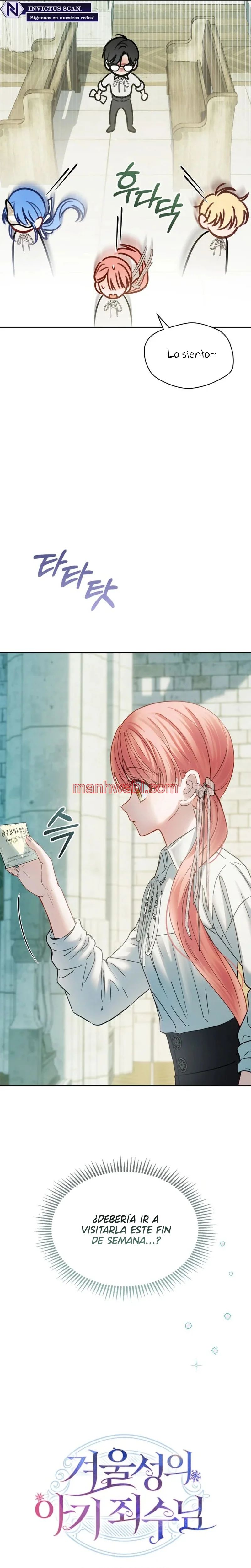 La bebé prisionera del castillo de invierno - Capítulo 61_3 manhwa