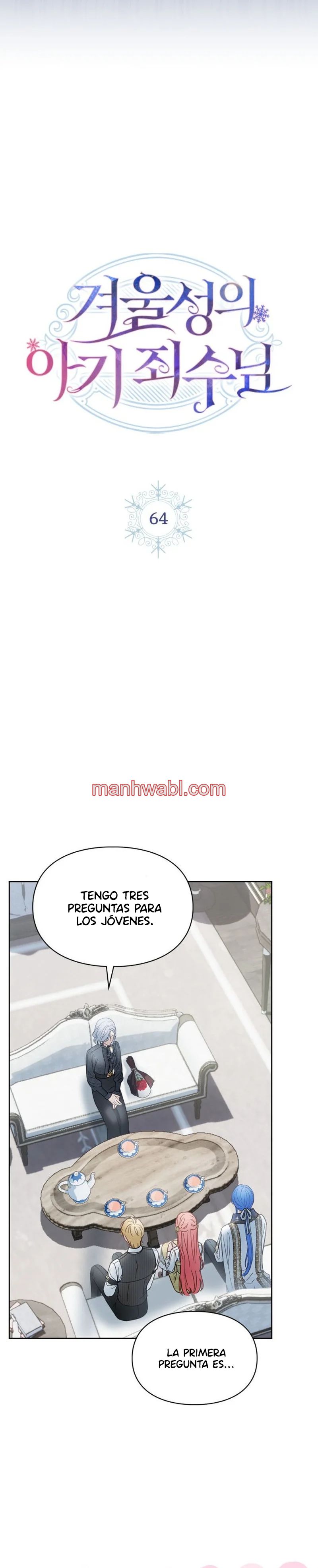La bebé prisionera del castillo de invierno - Capítulo 64 manhwa