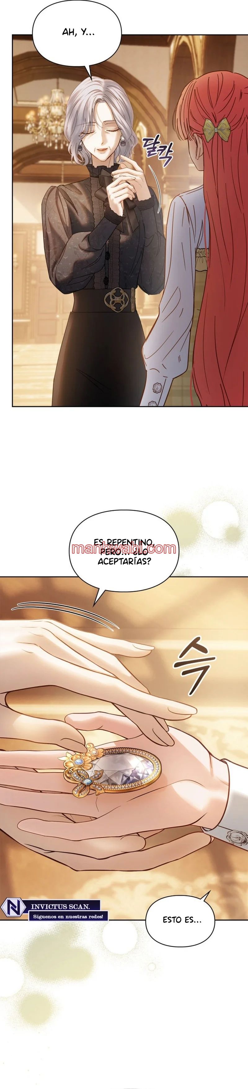La bebé prisionera del castillo de invierno - Capítulo 65_2 manhwa