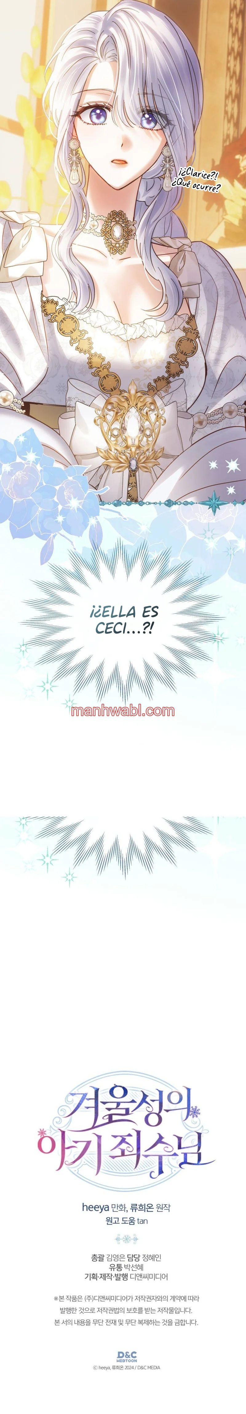 La bebé prisionera del castillo de invierno - Capítulo 66_3 manhwa