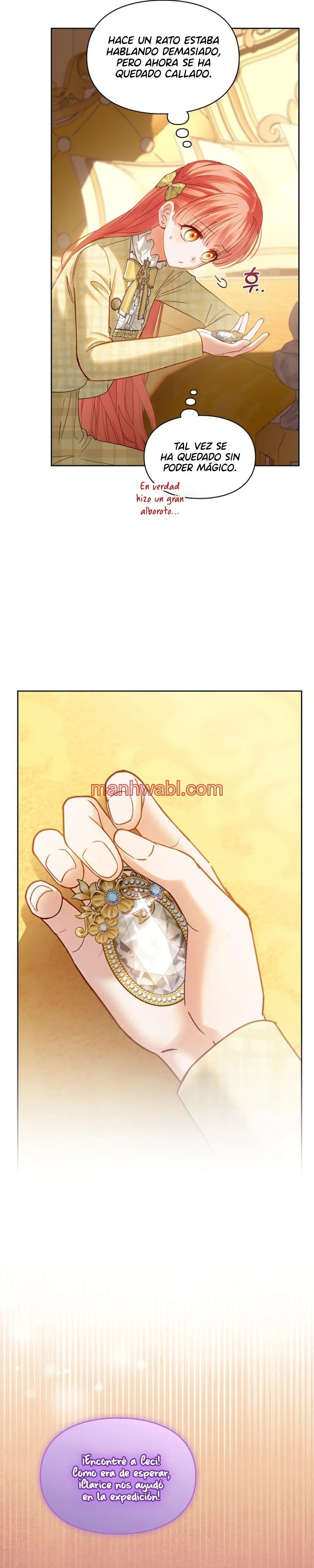 La bebé prisionera del castillo de invierno - Capítulo 67 manhwa