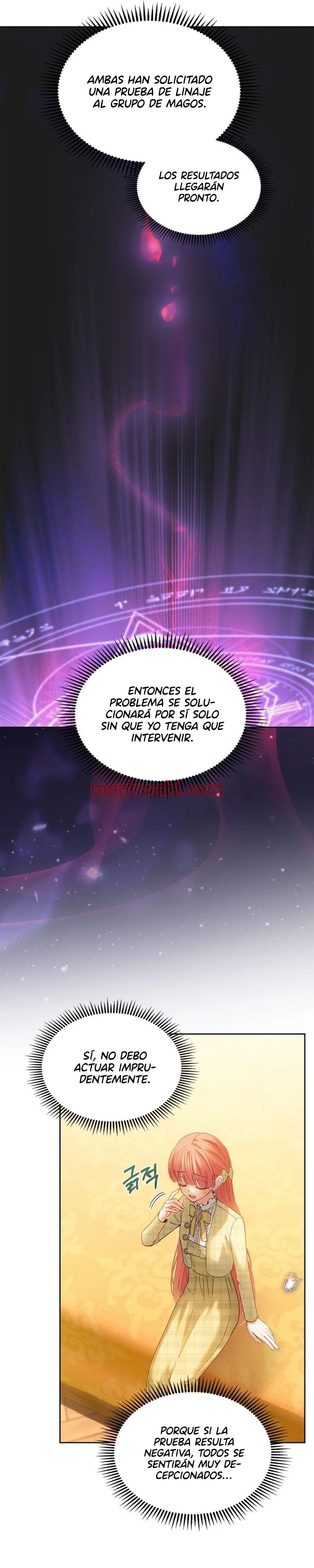 La bebé prisionera del castillo de invierno - Capítulo 67_3 manhwa