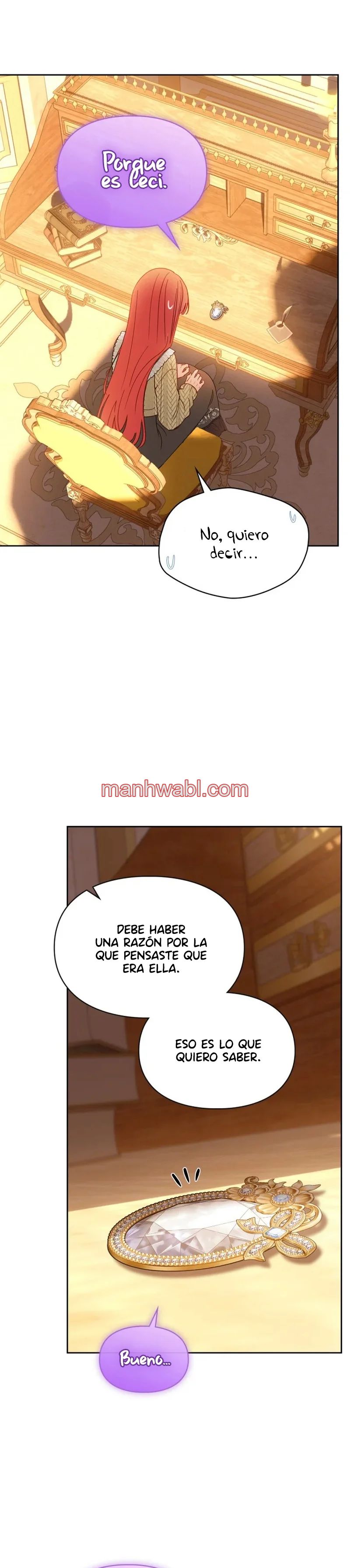 La bebé prisionera del castillo de invierno - Capítulo 69_2 manhwa