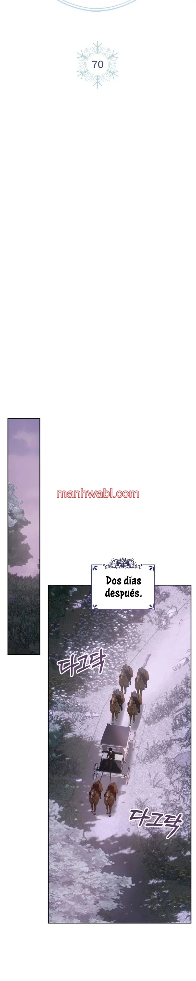 La bebé prisionera del castillo de invierno - Capítulo 70 manhwa