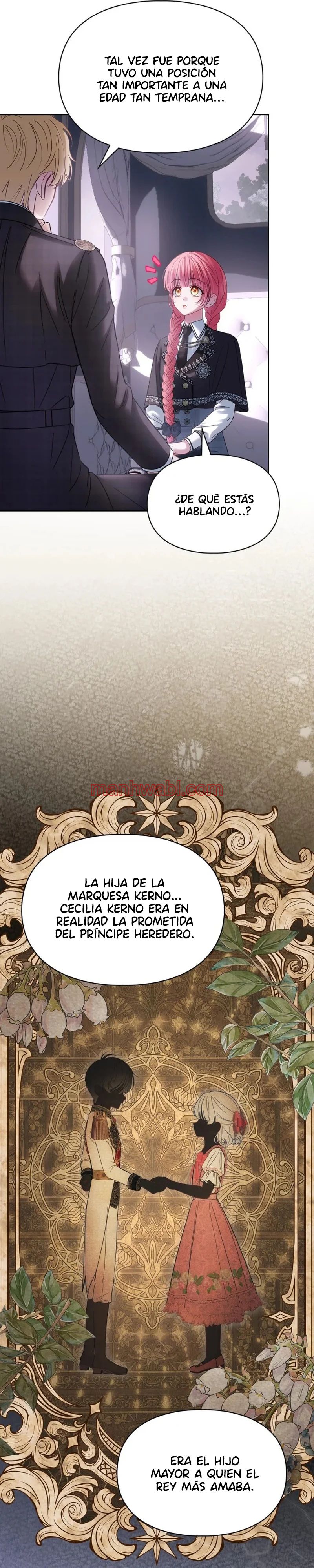 La bebé prisionera del castillo de invierno - Capítulo 70_2 manhwa