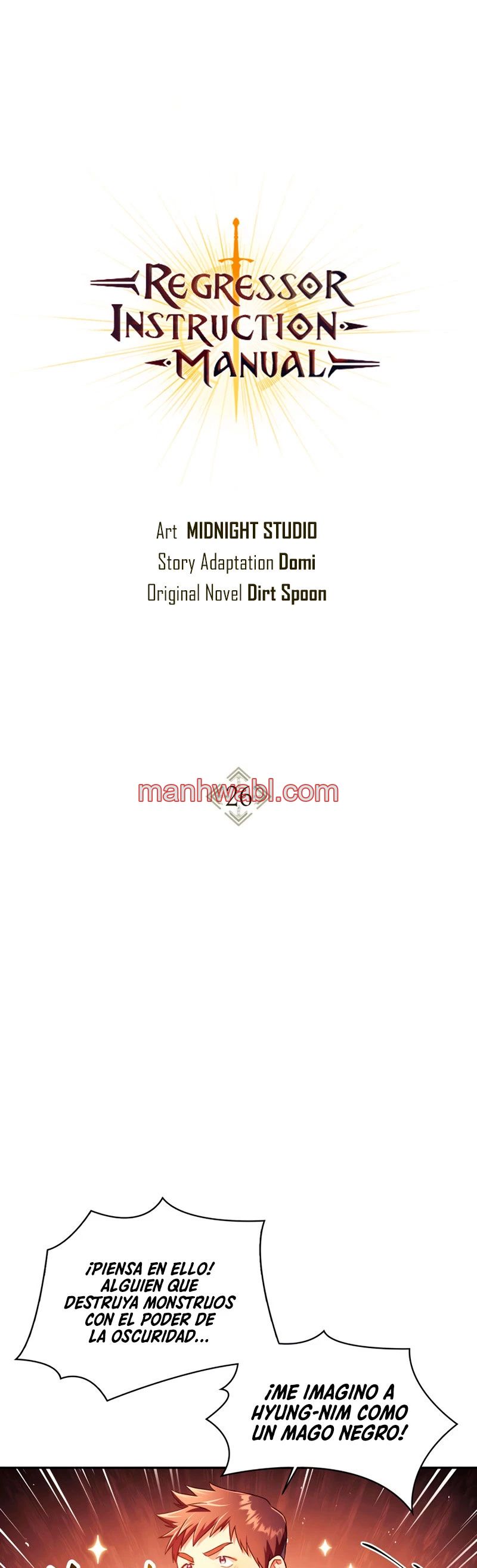 Manual de instrucciones del Reencarnado - Capítulo 26 manhwa