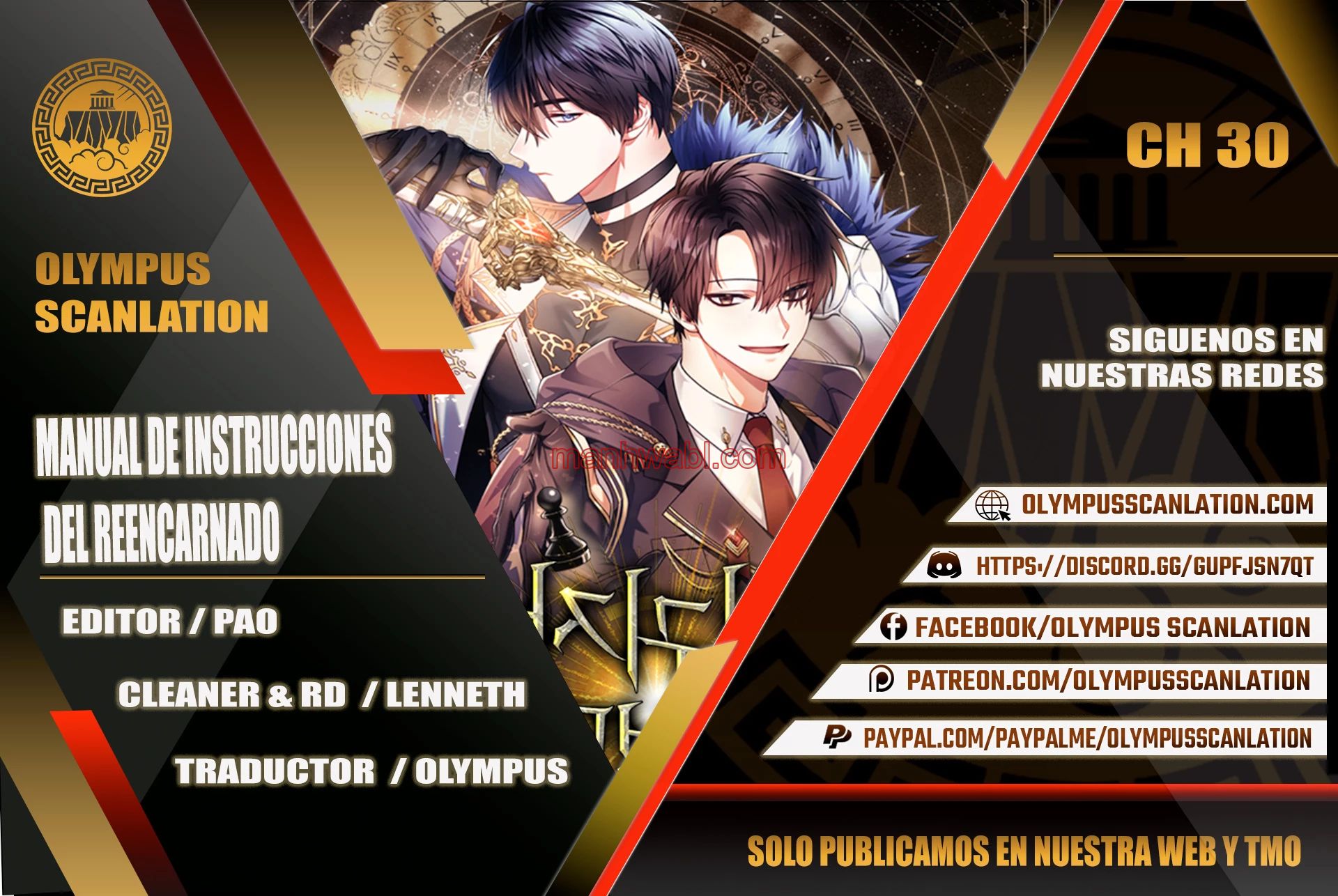 Manual de instrucciones del Reencarnado - Capítulo 30 manhwa