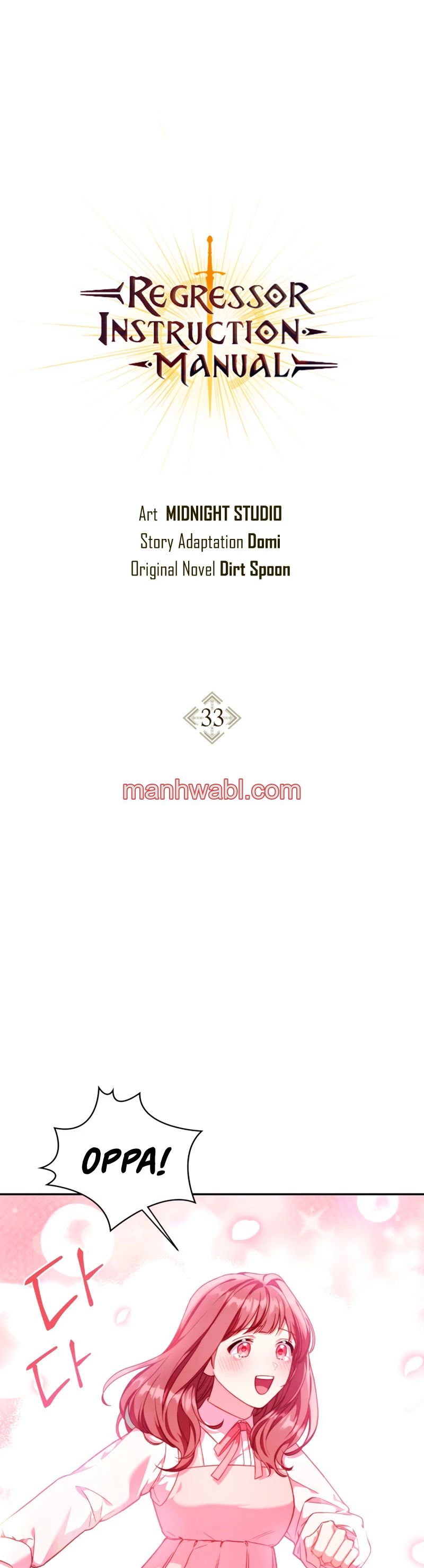 Manual de instrucciones del Reencarnado - Capítulo 33 manhwa