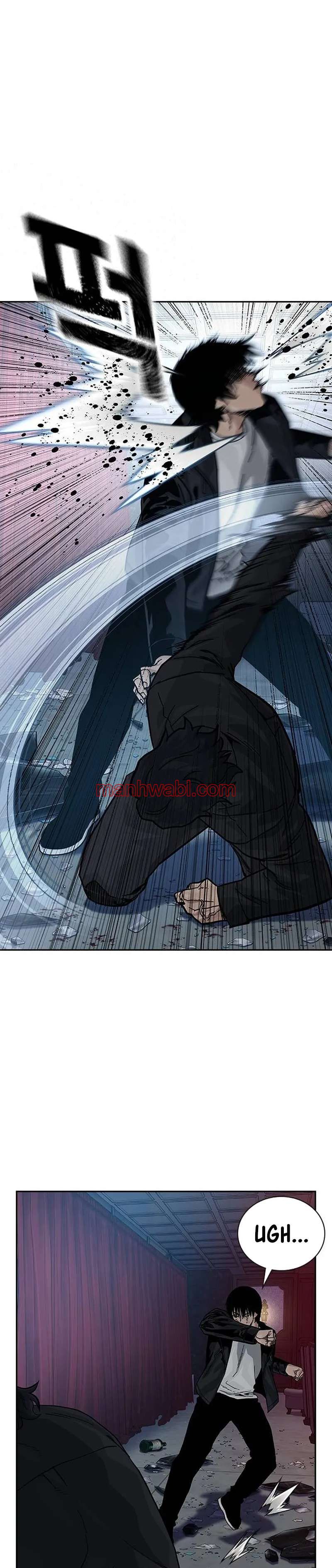 Mas Alla del Acorralamiento - Capítulo 128 manhwa