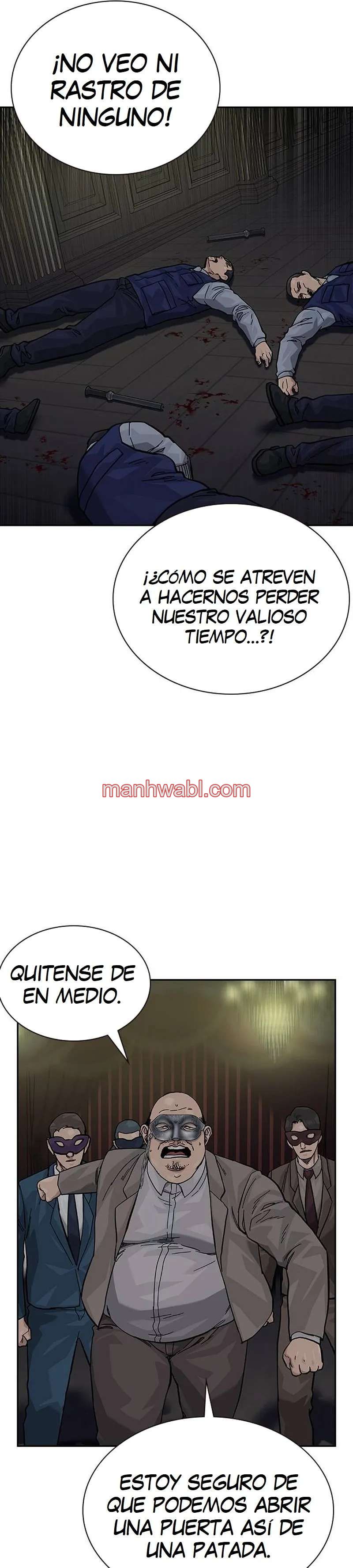 Mas Alla del Acorralamiento - Capítulo 128_2 manhwa