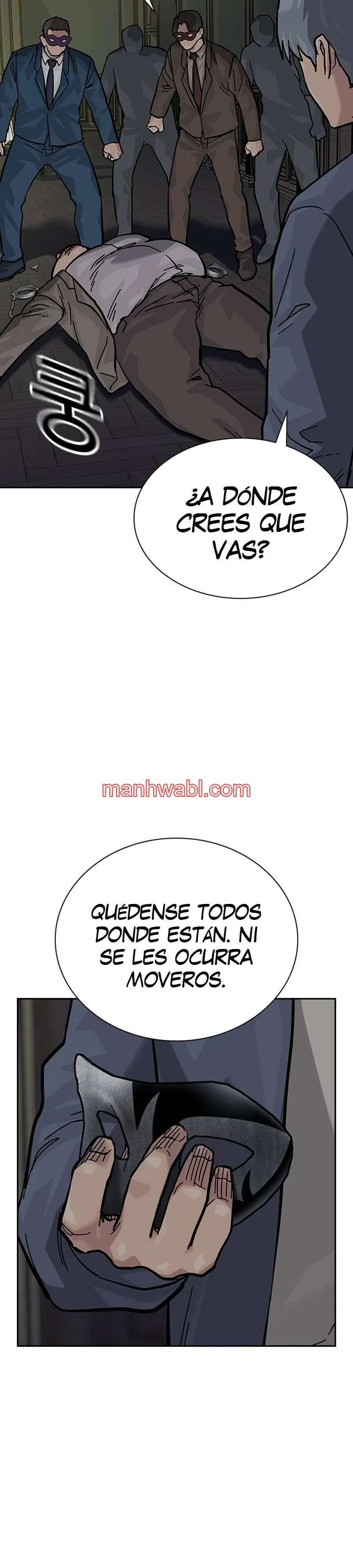 Mas Alla del Acorralamiento - Capítulo 128_2 manhwa