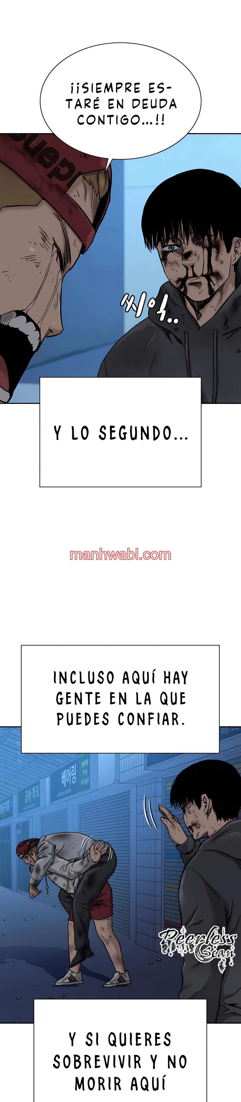 Mas Alla del Acorralamiento - Capítulo 53_3 manhwa