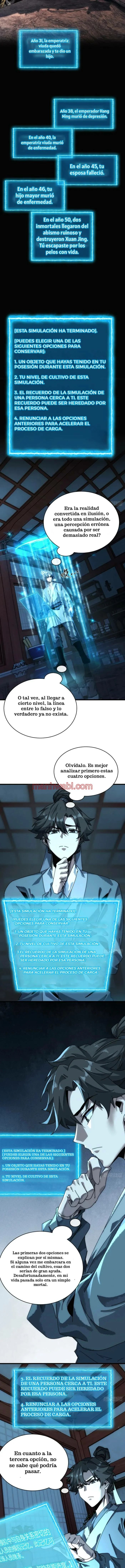 Mi camino simulado hacia la inmortalidad - Capítulo 2_2 manhwa