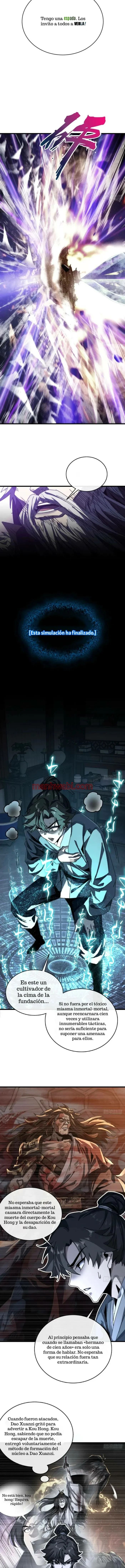 Mi camino simulado hacia la inmortalidad - Capítulo 3_3 manhwa