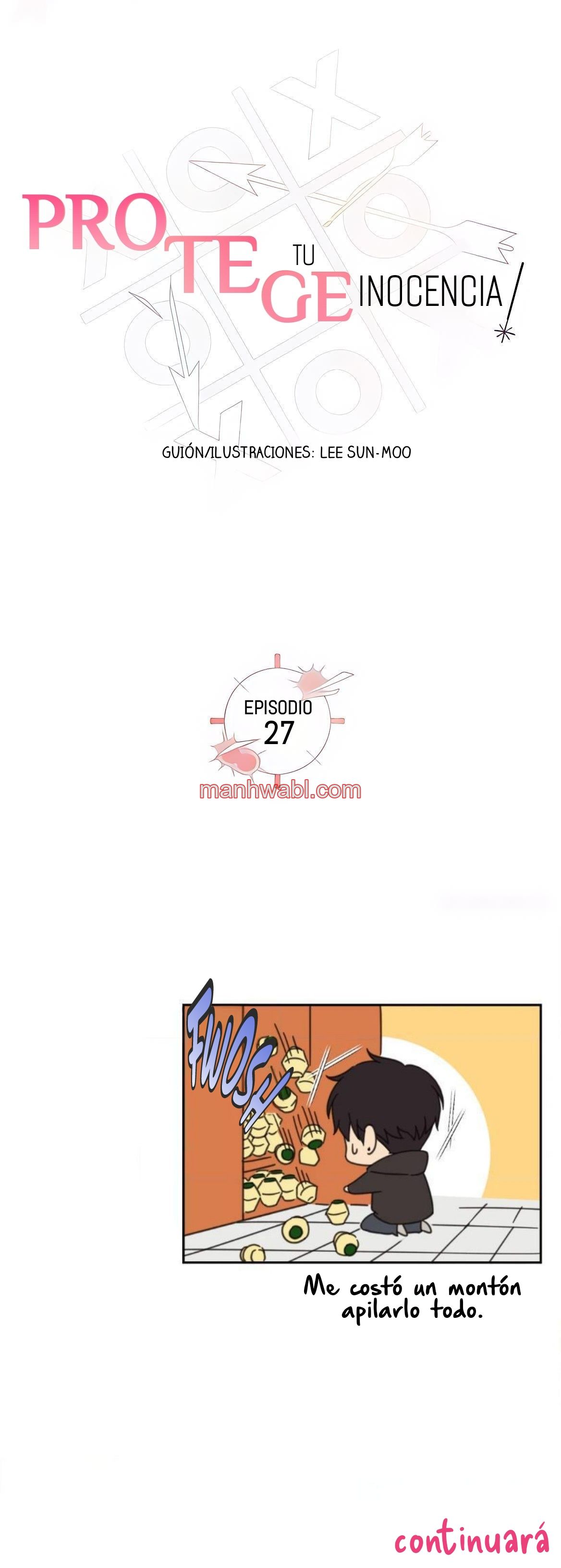 Protege tú inocencia - Capítulo 27_3 manhwa