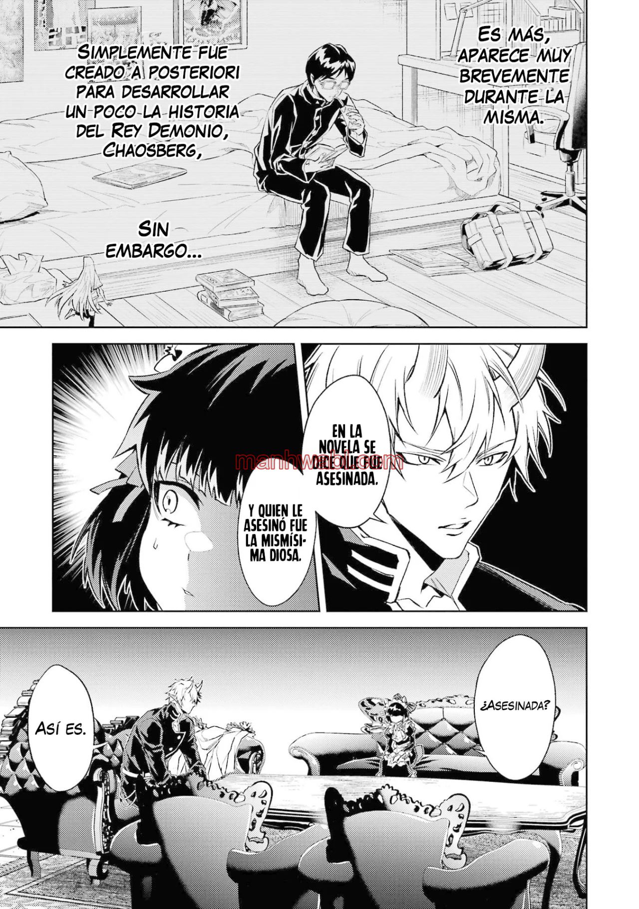 Reencarne como un jefe de nivel intermedio que muere al principio del juego. - Capítulo 10.2_2 manhwa