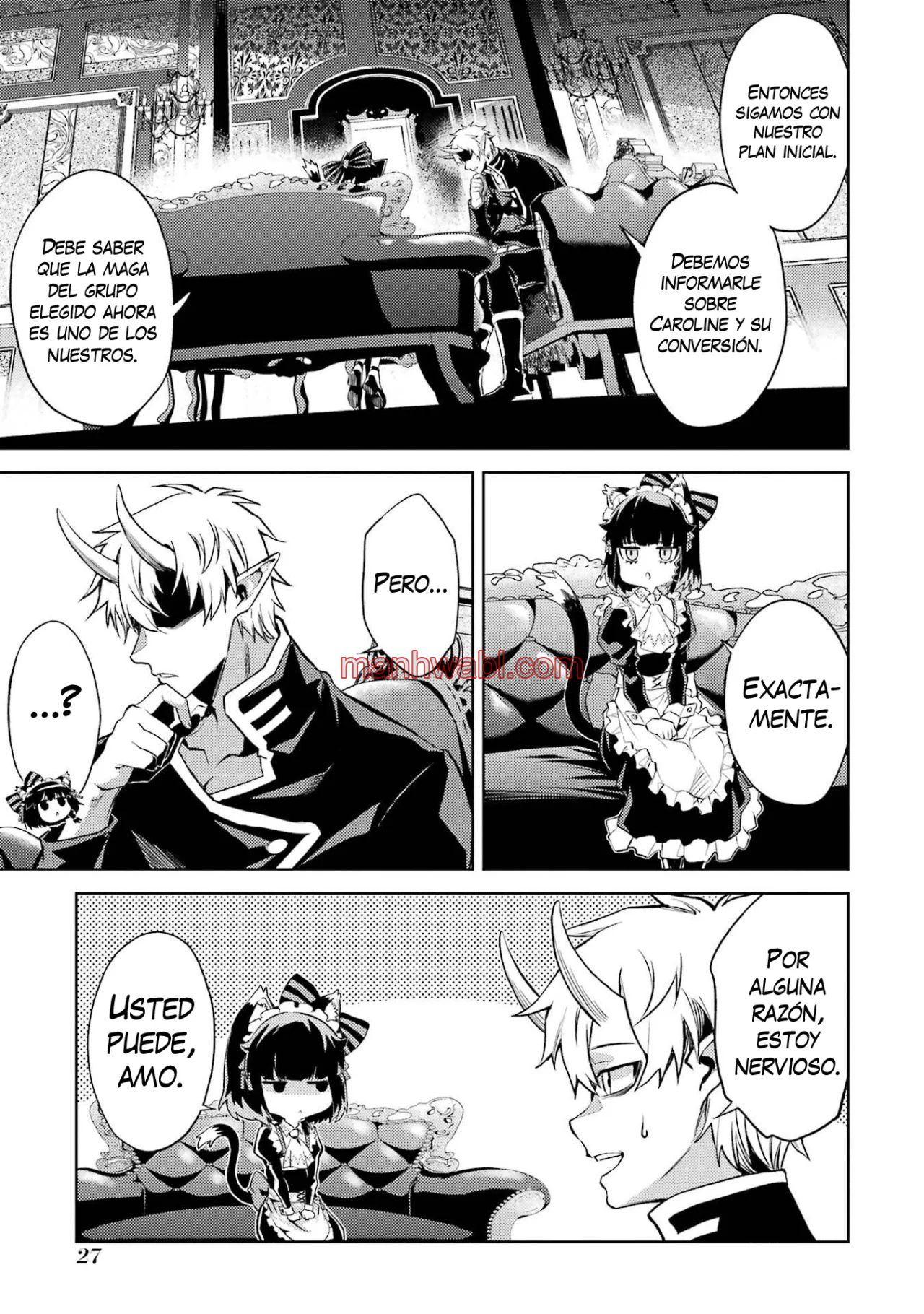 Reencarne como un jefe de nivel intermedio que muere al principio del juego. - Capítulo 10.3 manhwa