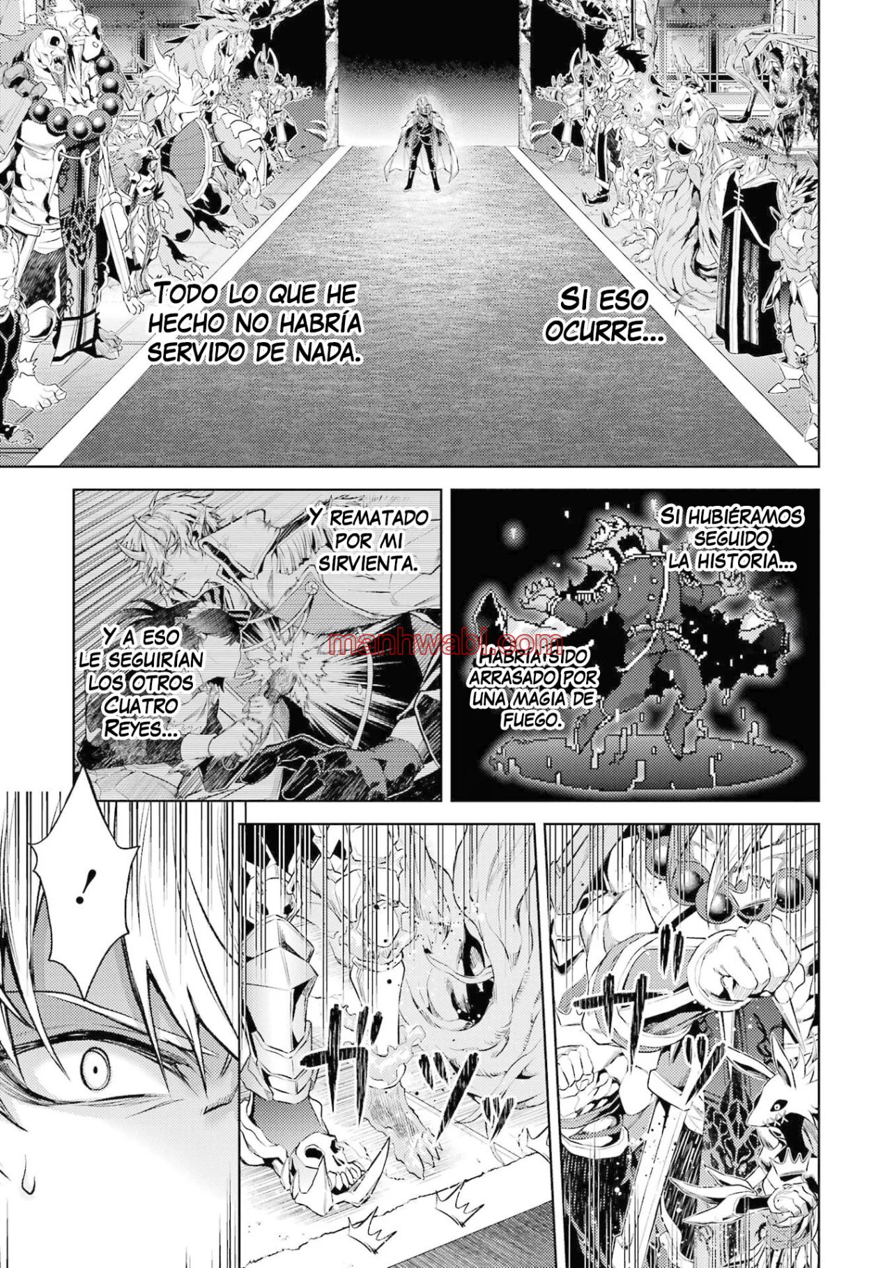 Reencarne como un jefe de nivel intermedio que muere al principio del juego. - Capítulo 10.3_2 manhwa