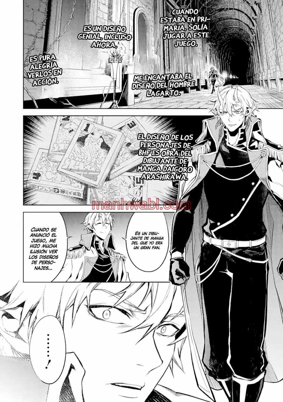 Reencarne como un jefe de nivel intermedio que muere al principio del juego. - Capítulo 1_2 manhwa