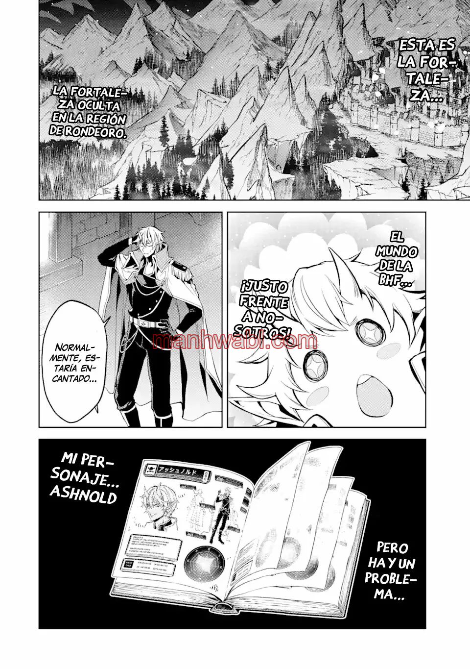 Reencarne como un jefe de nivel intermedio que muere al principio del juego. - Capítulo 1_3 manhwa