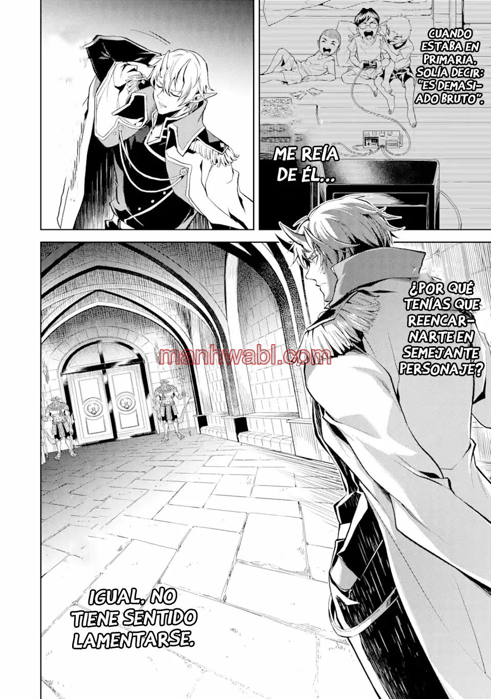 Reencarne como un jefe de nivel intermedio que muere al principio del juego. - Capítulo 1_3 manhwa