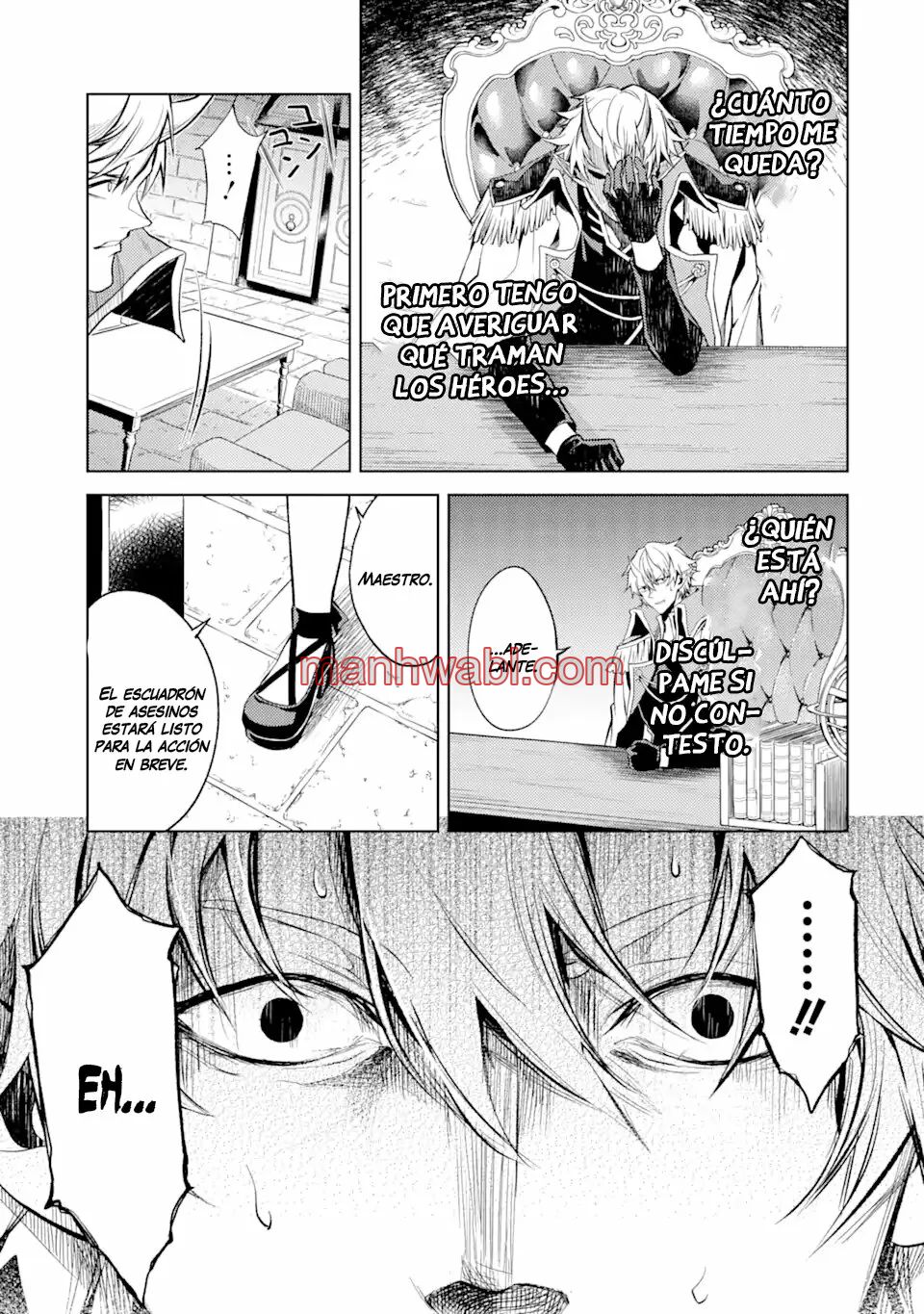 Reencarne como un jefe de nivel intermedio que muere al principio del juego. - Capítulo 1_3 manhwa